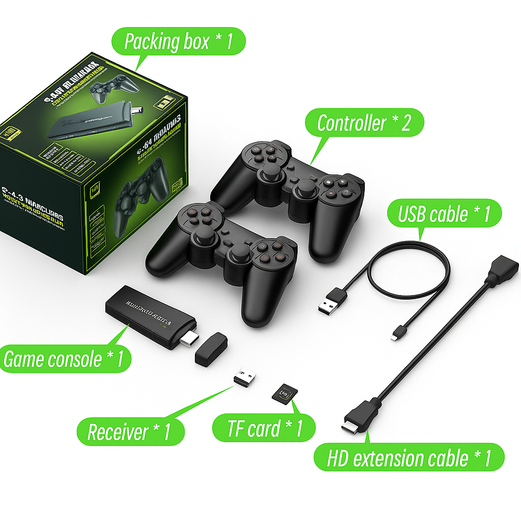 CONSOLA GAME STICK PREMIUM QUALITY